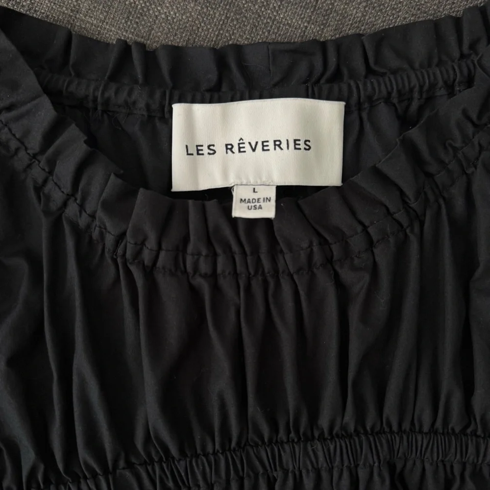 Les Rêveries Mini Dress, Black - Picture 6 of 8